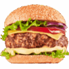 burger white pie